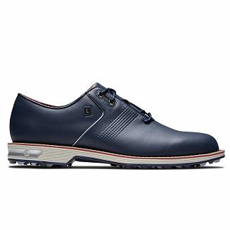 Men's Footjoy Premiere Series Spikeless Golf Shoes Navy NZ-307070